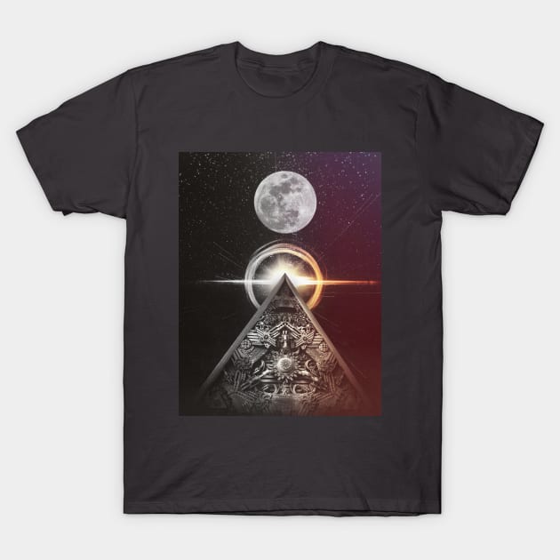 The Shift Of Time T-Shirt by phxartisans